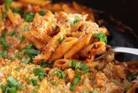 Simple Skillet Chicken Parmesan Pasta