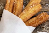 Golden Churros, Silky Chocolate