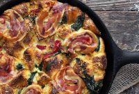 Savory Parmesan Spinach Bake