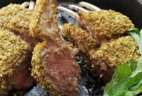 Golden Almond Lamb Chops