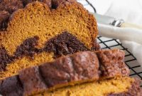 Chocolate Swirled Pumpkin Bread