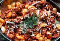 Pillowy Gnocchi, Fiery Chorizo Ragu