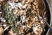 Rustic Mushroom & Pearl Barley Risotto