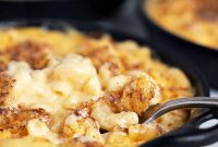 Decadent Golden Crusted Mac and Cheese