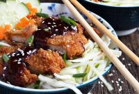 Crispy Pork Tonkatsu Bowls