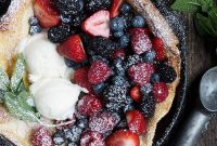 Vibrant Fruit Dutch Baby