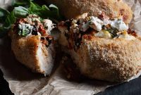 Tangy Goat Cheese Stuffed Chicken