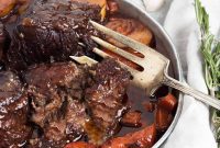 Crimson-Kissed Short Ribs