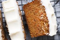 The Ultimate Carrot Loaf with Cream Cheese Frosting