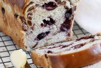 Pillowy Sweet Cherry Bread