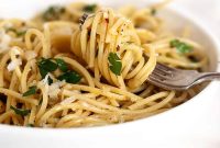 Fragrant Garlic Olive Oil Pasta