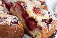 Pink Cloud Strawberry Cake