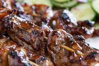 Sizzling Yakitori Chicken Skewers