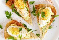 Deviled Egg Salad Sandwiches