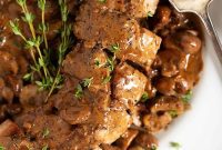Pan-Seared Pork with Rich Brandy Sauce