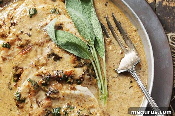 Delicious milk-braised pork loin, beautifully presented and ready to enjoy.