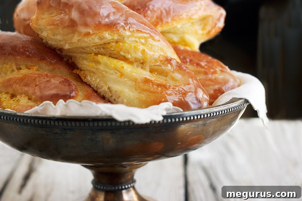 Irresistible Glazed Bittersweet Orange Twists with a golden hue