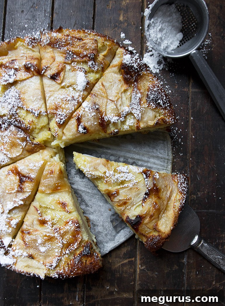 Invisible Apple Cake