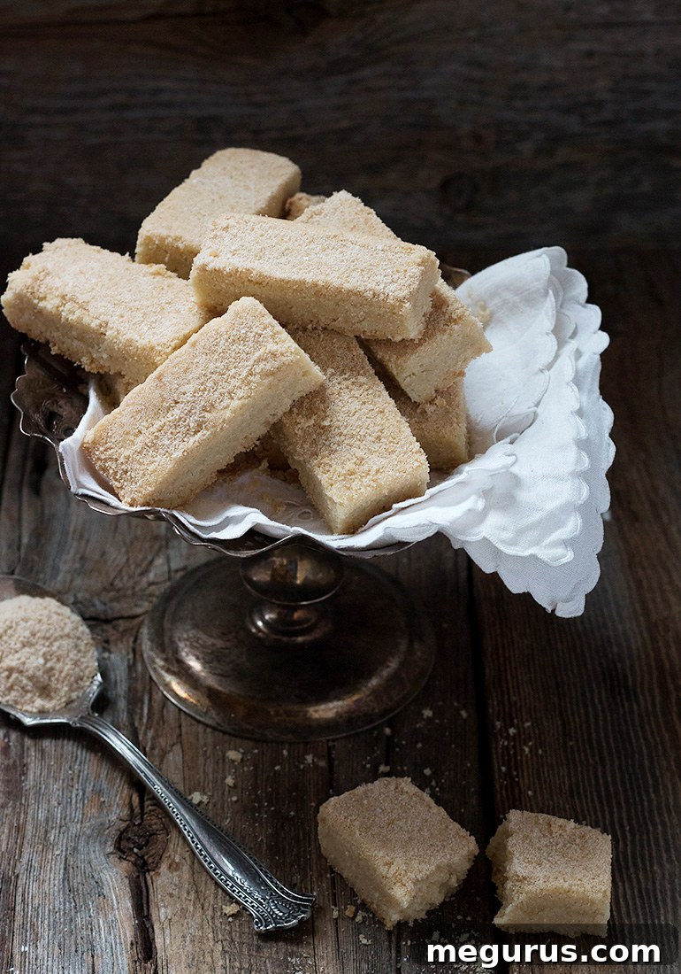 Maple Sugar Shortbread Cookies, close up on a cooling rack showing the golden-brown edges