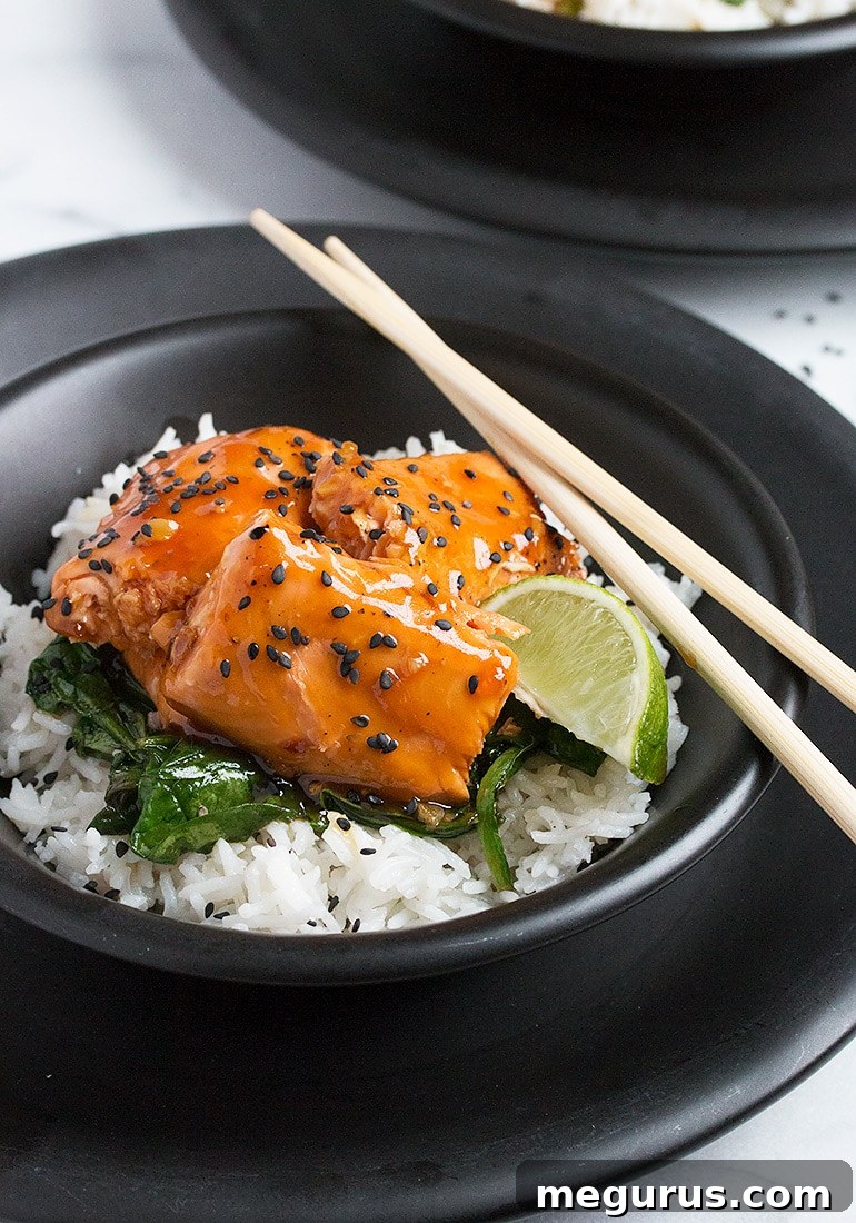 Maple Soy Salmon Bowls