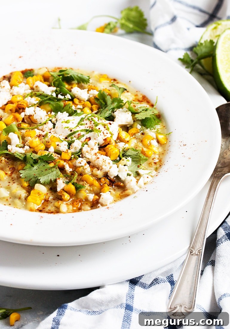 Mexican Street Corn Soup