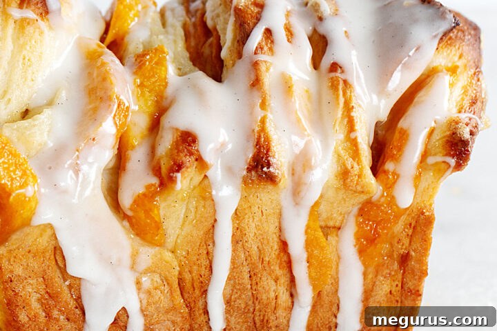 Get the Recipe: Peach Pull Apart Bread