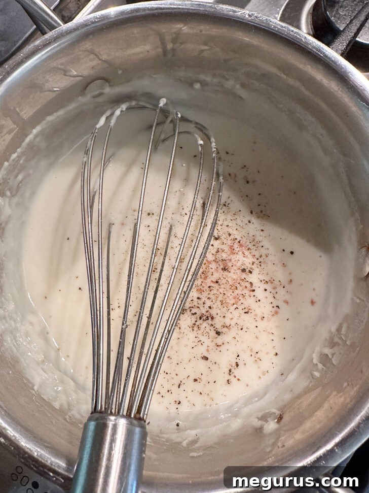 seasoning white sauce