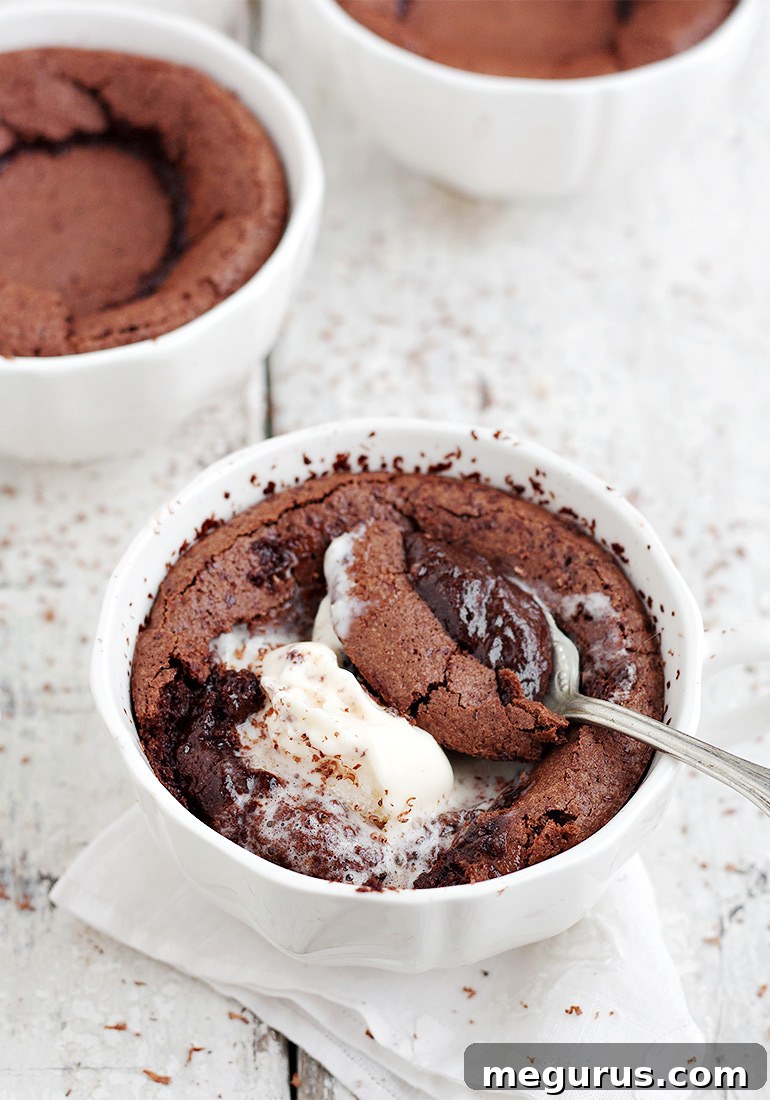 Hot Chocolate Pudding Cakes