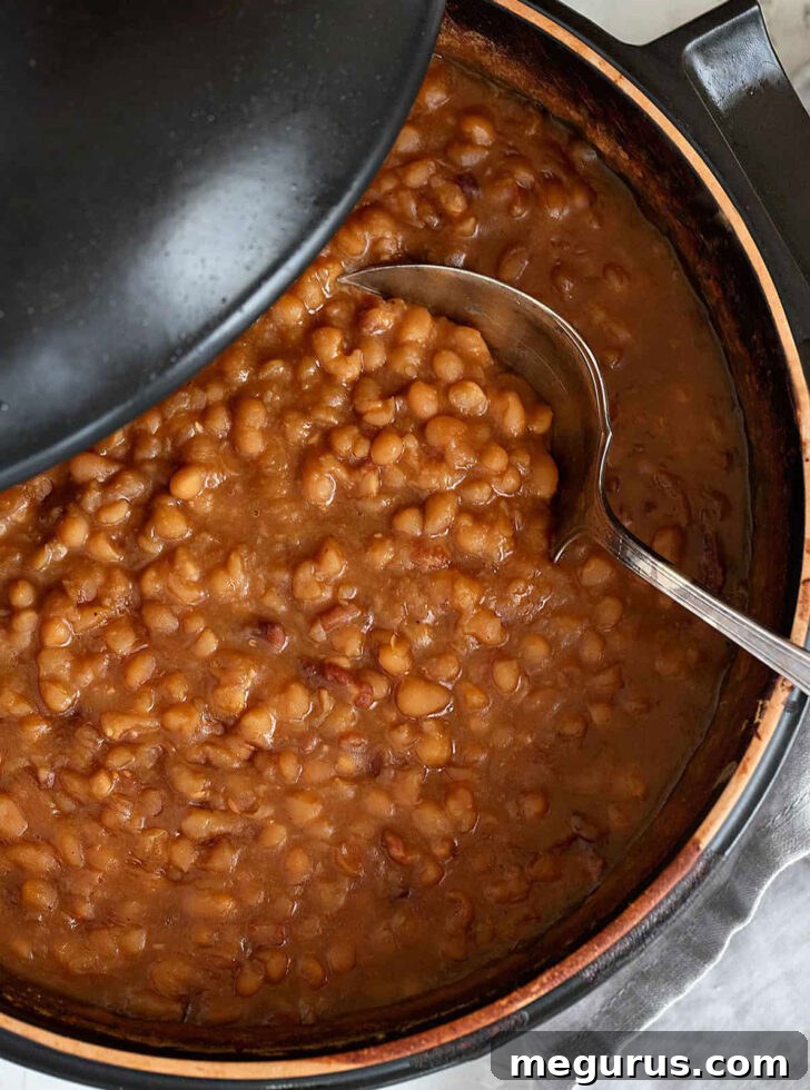 Beans after cooking.