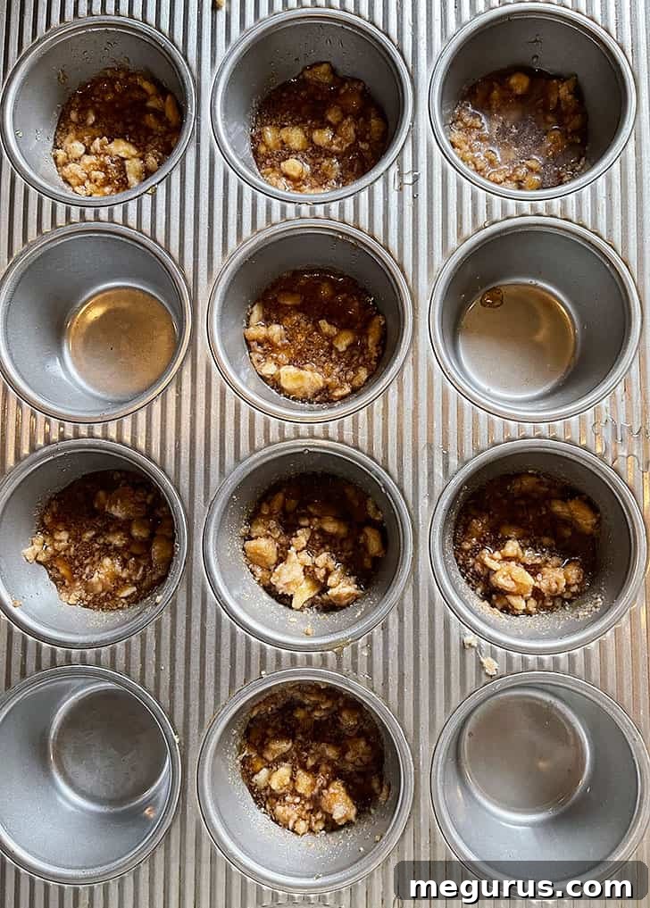 Brown sugar, cinnamon, butter, and water stirred together creating the glaze base