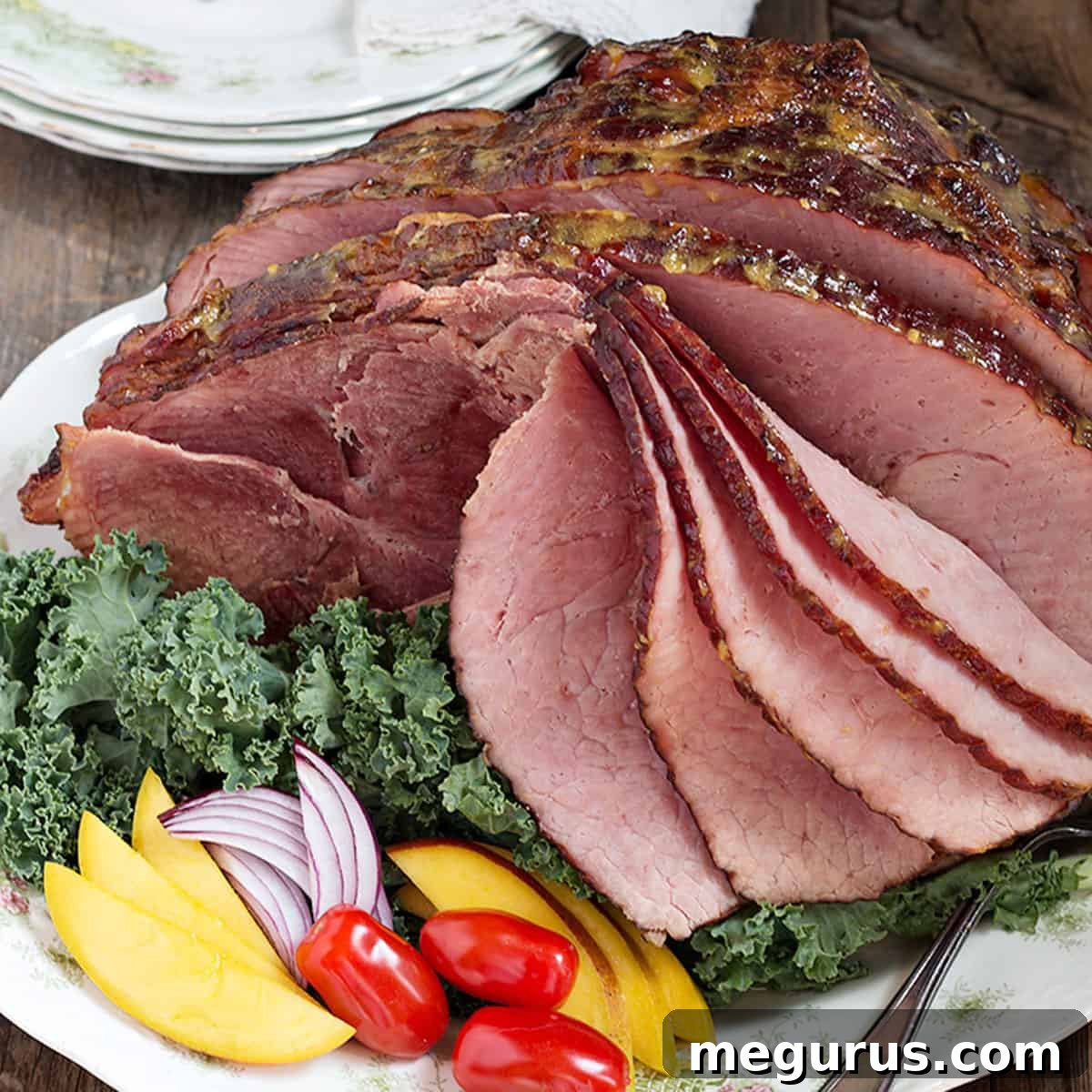 Mango Glazed Ham