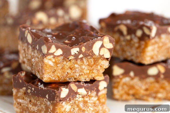 Sweet Marie bars cut on serving board.