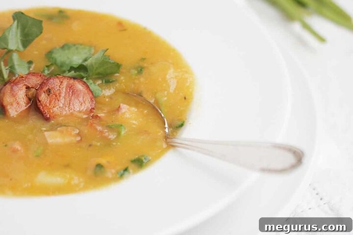 Portuguese Watercress Soup with Chorizo
