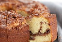 Perfectly Moist Sour Cream Coffee Cake
